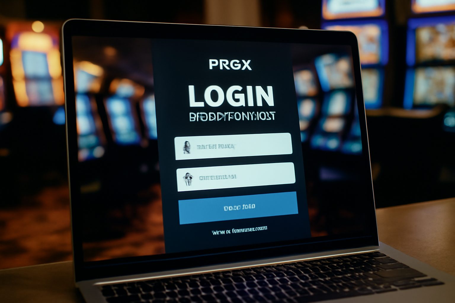 Login no Cassino PGOX